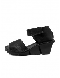 Trippen Scale F black leather sandals
