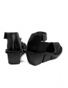 Trippen Scale F black leather sandals SCALE F WAW BLACK buy online