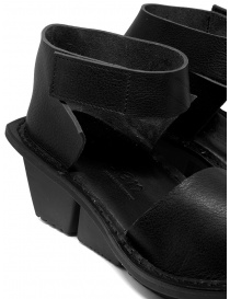 Trippen Scale F black leather sandals womens shoes price