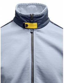 Parajumpers Nathan blue sweatshirt with zip men s knitwear buy online