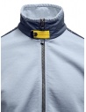 Parajumpers Nathan blue sweatshirt with zip PMFLEFN11 NATHAN AGAVE buy online