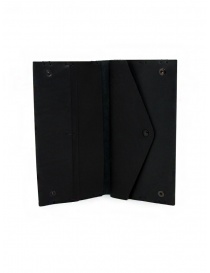 Feit long wallet in black leather wallets price