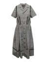 Miyao Prince of Wales check dress in gray buy online MSOP-01 GLEN CHKxBLK