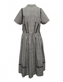 Miyao Prince of Wales check dress in gray price