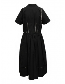 Miyao abito lungo nero con dettagli in pizzo prezzo
