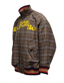 Kolor brown checked bomber jacket buy online