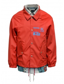 Kolor red jacket with floral print buy online