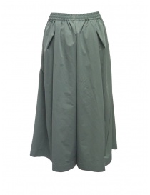 Plantation pantaloni cropped larghi verde salvia prezzo
