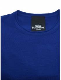 Goes Botanical teal blue long sleeve sweater price