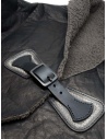 Gaiede shawl in deer leather ATCC002 BLACKxSILVER buy online