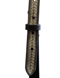 Gaiede bretelle in cuoio nero decorate in argento prezzo