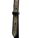 Gaiede bretelle in cuoio nero decorate in argento ATCO001 BLACKxSILVER prezzo