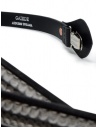 Gaiede bretelle in cuoio nero decorate in argento prezzo ATCO001 BLACKxSILVERshop online