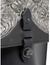 Gaiede borsa in pelle con patta decorata in argento prezzo ATCB002 BLACKxSILVERshop online