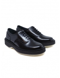 Womens shoes online: Adieu Type 137 black leather women's Oxford shoes