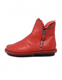 Trippen Diesel red ankle boot