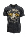 Rude Riders t-shirt grigia con stampa Speed Shop acquista online R04012 10009 TSHIRT BLACK