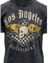 Rude Riders gray t-shirt with Speed ​​Shop print R04012 10009 TSHIRT BLACK price