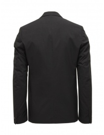 Label Under Construction black cotton blazer buy online