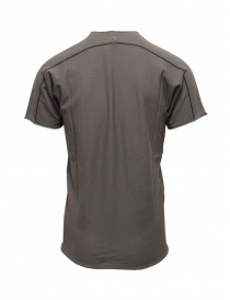 T-shirt Label Under Construction in cotone grigio acquista online