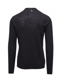Label Under Construction dark blue thermal sweater