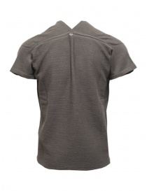 Label Under Construction grey short sleeved knitted T-shirt