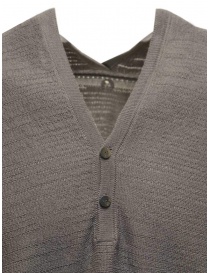 Label Under Construction grey short sleeved knitted T-shirt men s knitwear buy online
