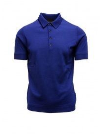 Goes Botanical teal blue polo shirt 105 3342 OTTANIO