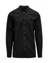 Label Under Construction black Invisible Buttonholes shirt buy online 30FMSH37 CO184 30/9 SHIRT