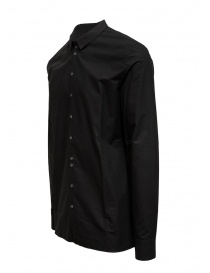 Label Under Construction black Invisible Buttonholes shirt buy online