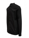 Label Under Construction black Invisible Buttonholes shirt shop online mens shirts
