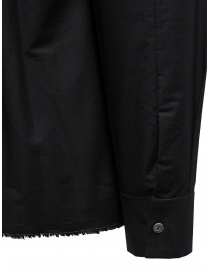 Label Under Construction black Invisible Buttonholes shirt mens shirts price