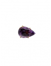 Kioukas silver ring with amethyst jewels buy online