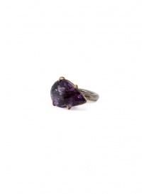 Kioukas anello in argento con ametista online