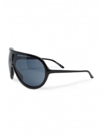 Tsubi Plastic Black teardrop sunglasses