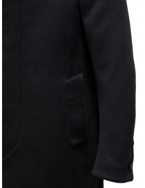 Carol Christian Poell OM/2658B cappotto nero pesante cappotti uomo acquista online