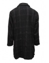 Sage de Cret dark gray checked coat shop online mens coats