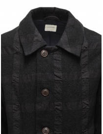 Sage de Cret dark gray checked coat price