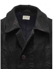 Sage de Cret cappotto grigio scuro a quadri cappotti uomo acquista online