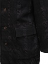 Sage de Cret dark gray checked coat price 31-90-9377 53 CHARCOAL shop online