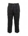 Sage de Cret dark gray checked trousers buy online 31-90-8123 53 CHARCOAL