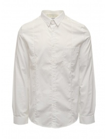 Golden Goose camicia bianca in cotone da uomo G21U522.B4 order online