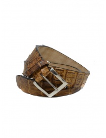 Post&Co PR43CO cognac crocodile leather belt PR43CO COGNAC order online