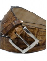Post&Co PR43CO cognac crocodile leather belt shop online belts
