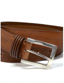Post&Co PR11 cognac-colored leather belt