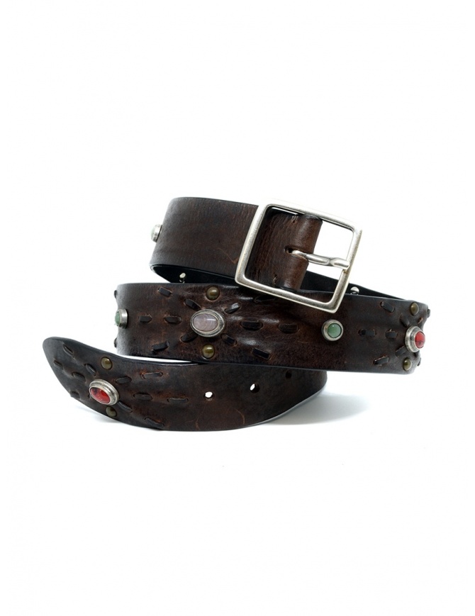 Post&Co 7815 leather belt with embedded pearls 7815 TMORO belts online shopping