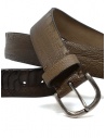 Post&Co TC316 cintura in pelle di struzzo marrone e beigeshop online cinture