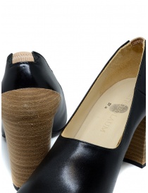 Petrosolaum black leather decolleté shoes womens shoes price