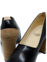 Petrosolaum black leather decolleté shoes price 8190-PO03 BLK shop online