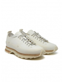 Mens shoes online: Feit Lugged Runner white shoes